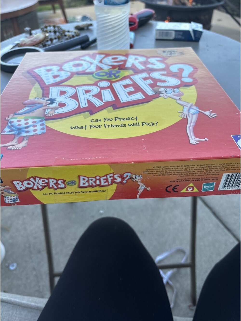 BOXERS OR BRIEFS? ADULT PARTY GAME